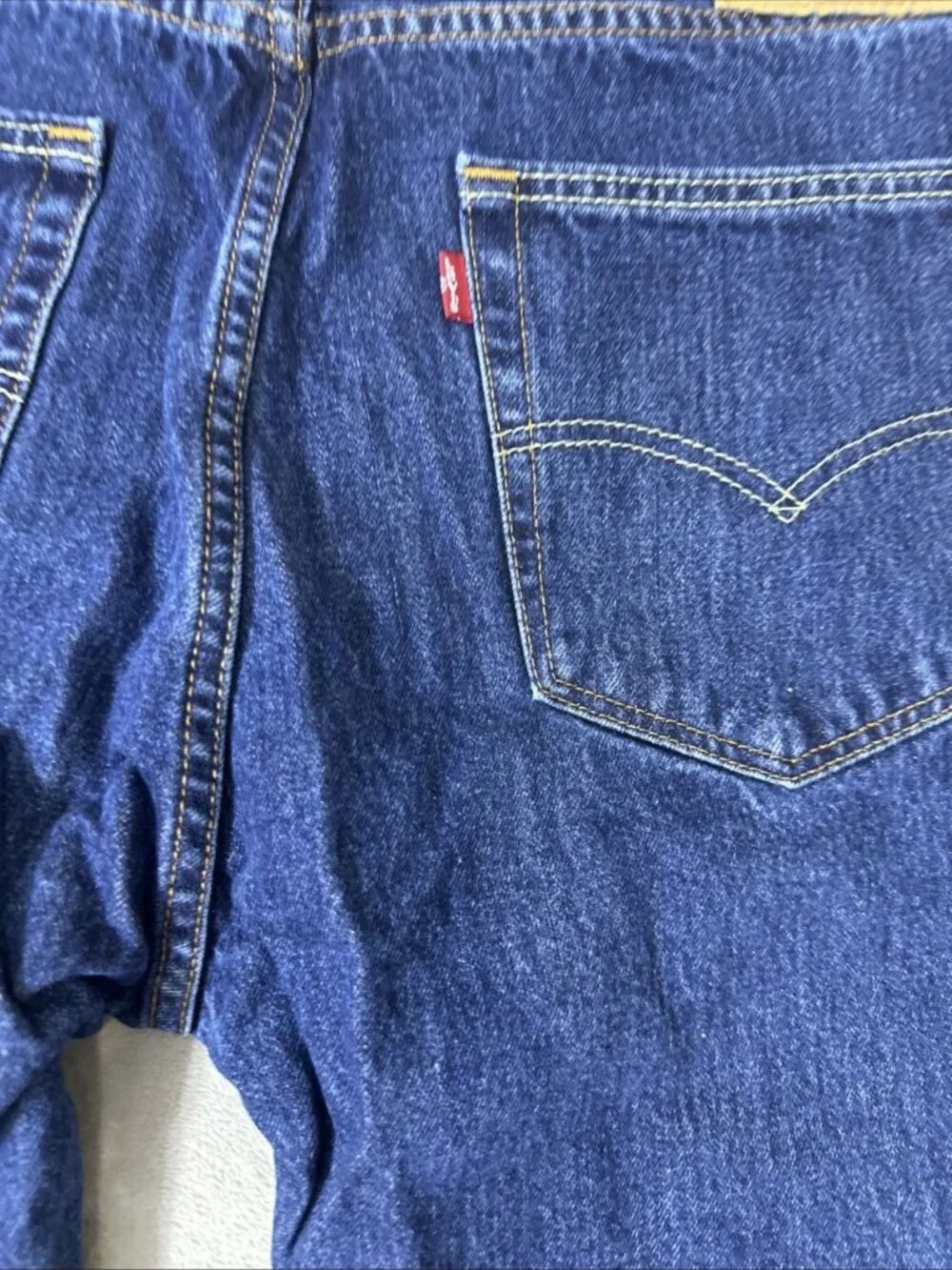 Levi’s 505 regular fit jeans men’s 36x34 dark wash straight leg